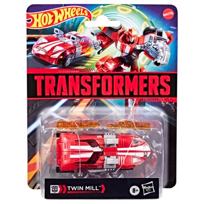 ***PRE ORDER*** Transformers Collaborative Hot Wheels(r) x Transformers 5 ***PRE ORDER*** Transformers Collaborative Hot Wheels(r) x Transformers 5" Red Twin Mill Action Figure