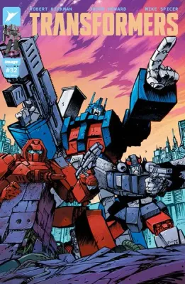 TRANSFORMERS #32 CVR B DW JOHNSON & MIKE SPICER VAR IMAGE COMICS (13th May 2026)