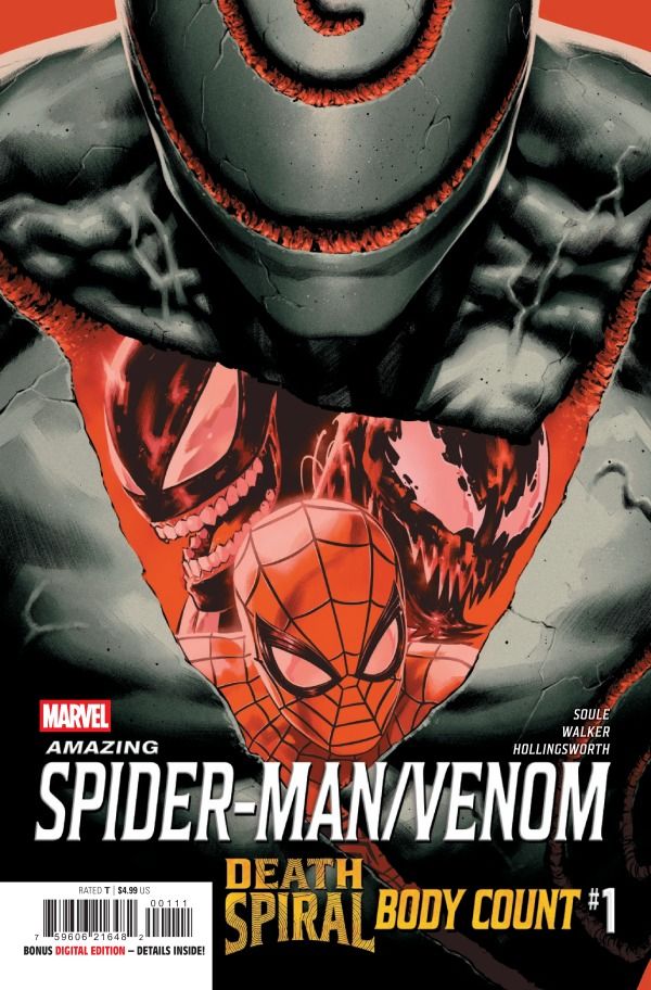 SPIDER-MAN VENOM DEATH SPIRAL BODY COUNT #1 CVR A CAFU MARVEL COMICS (13th May 2026)