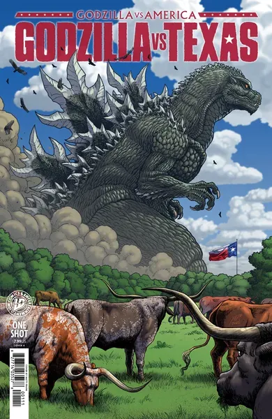 GODZILLA VS AMERICA TEXAS CVR A MATT FRANK IDW COMICS (13th May 2026)