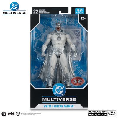 MCFARLANE TOYS DC MULTIVERSE White Lantern Batman (Brightest Day) Red Platinum Edition MCFARLANE TOYS DC MULTIVERSE White Lantern Batman (Brightest Day) Red Platinum Edition