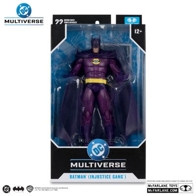 MCFARLANE TOYS DC MULTIVERSE Batman (Injustice Gang) (JLA: Rock of Ages) Red Platinum Edition MCFARLANE TOYS DC MULTIVERSE Batman (Injustice Gang) (JLA: Rock of Ages) Red Platinum Edition