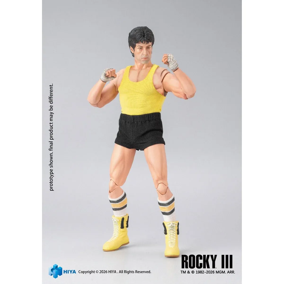**PRE ORDER** HIYA Toys Rocky III 1:12 Scale Rocky Boxer Version Exquisite Super Series Action Figure **PRE ORDER** HIYA Toys Rocky III 1:12 Scale Rocky Boxer Version Exquisite Super Series Action Figure