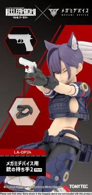 **PRE ORDER** 1/12 Little Armory LA-OP24 Gun Handle 2 for Megami Device (Black) **PRE ORDER** 1/12 Little Armory LA-OP24 Gun Handle 2 for Megami Device (Black)