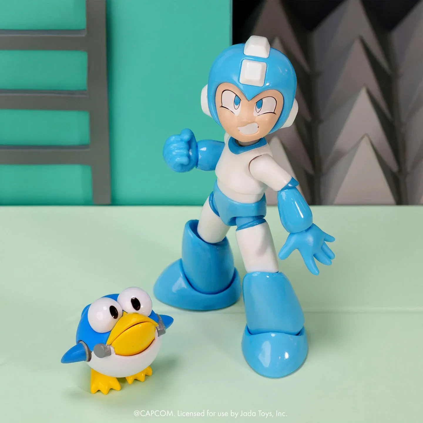***PRE ORDER*** JADA TOYS Mega Man Gemini Laser Mega Man 1/12 Scale Action Figure ***PRE ORDER*** JADA TOYS Mega Man Gemini Laser Mega Man 1/12 Scale Action Figure