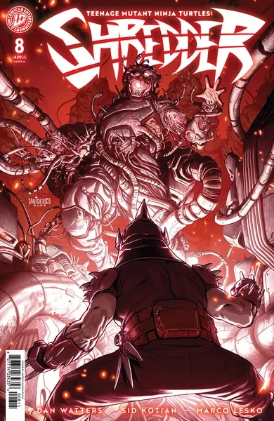 TMNT SHREDDER #8 CVR A MATEUS SANTOLOUCO IDW COMICS (20th May 2026) TMNT SHREDDER #8 CVR A MATEUS SANTOLOUCO IDW COMICS (20th May 2026)