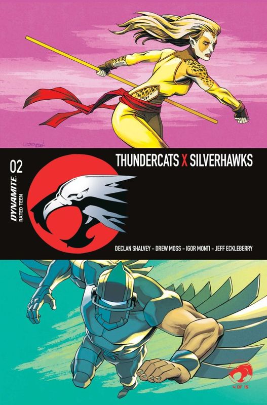 THUNDERCATS X SILVERHAWKS #2 CVR A DECLAN SHALVEY DYNAMITE COMICS (20th May 2026) THUNDERCATS X SILVERHAWKS #2 CVR A DECLAN SHALVEY DYNAMITE COMICS (20th May 2026)