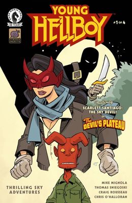 YOUNG HELLBOY THRILLING SKY ADVENTURES #1 CVR A ROUSSEAU DARK HORSE COMICS (20th May 2026) YOUNG HELLBOY THRILLING SKY ADVENTURES #1 CVR A ROUSSEAU DARK HORSE COMICS (20th May 2026)