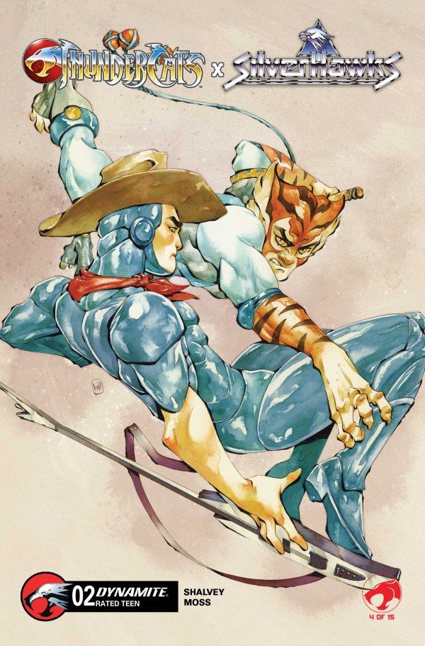 THUNDERCATS X SILVERHAWKS #2 CVR D CHUMA HILL VAR DYNAMITE COMICS (20th May 2026) THUNDERCATS X SILVERHAWKS #2 CVR D CHUMA HILL VAR DYNAMITE COMICS (20th May 2026)