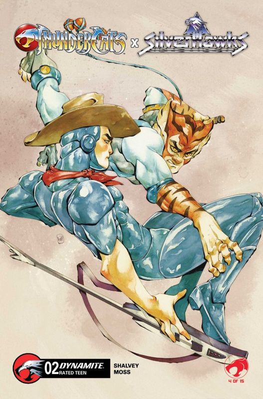 THUNDERCATS X SILVERHAWKS #2 CVR D CHUMA HILL VAR DYNAMITE COMICS (20th May 2026) THUNDERCATS X SILVERHAWKS #2 CVR D CHUMA HILL VAR DYNAMITE COMICS (20th May 2026)