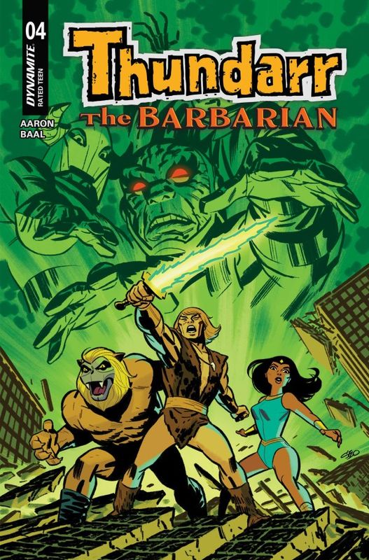 THUNDARR THE BARBARIAN #4 CVR A MICHAEL CHO DYNAMITE COMICS (20th May 2026) THUNDARR THE BARBARIAN #4 CVR A MICHAEL CHO DYNAMITE COMICS (20th May 2026)