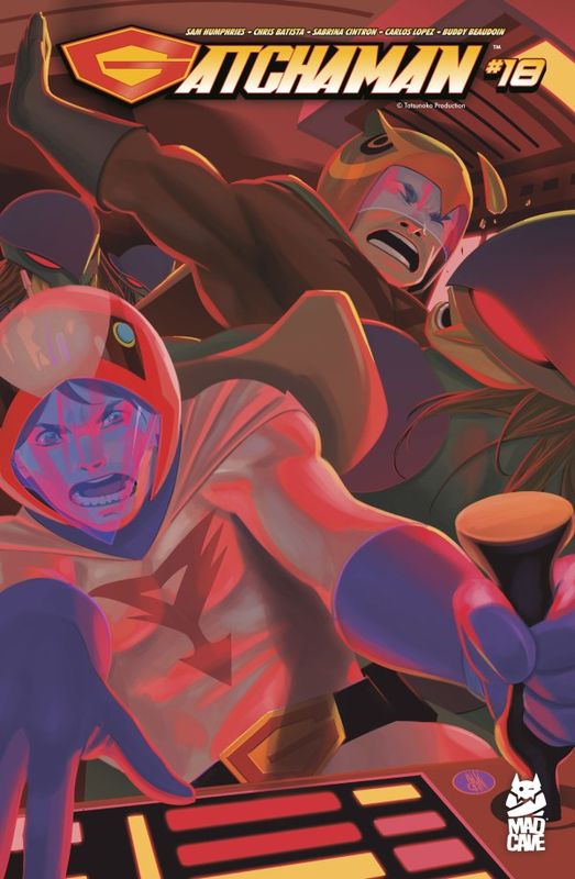 GATCHAMAN #18 CVR A INAKI MIRANDA MAD CAVE STUDIOS (20th May 2026) GATCHAMAN #18 CVR A INAKI MIRANDA MAD CAVE STUDIOS (20th May 2026)