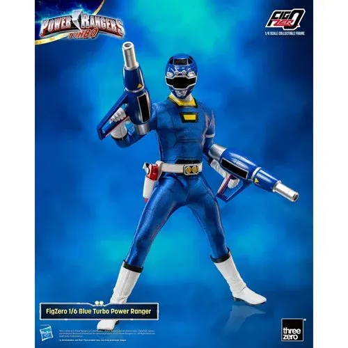 Threezero Power Rangers Turbo Blue Ranger 1/6 Scale Figure