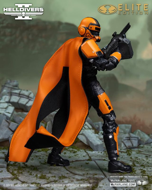 ***PRE-ORDER*** McFarlane Toys 7IN - HELLDIVERS II Elite Edition #13 CE-35 TRENCH ENGINEER Action Figure ***PRE-ORDER*** McFarlane Toys 7IN - HELLDIVERS II Elite Edition #13 CE-35 TRENCH ENGINEER Action Figure