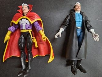 **DUPLICATE HEADS** Spider Man Marvel Legends Doctor Strange & Morbius Exclusive Action Figure Two-Pack