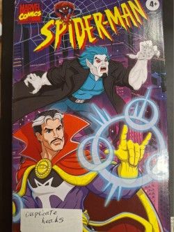 **DUPLICATE HEADS** Spider Man Marvel Legends Doctor Strange & Morbius Exclusive Action Figure Two-Pack **DUPLICATE HEADS** Spider Man Marvel Legends Doctor Strange & Morbius Exclusive Action Figure Two-Pack