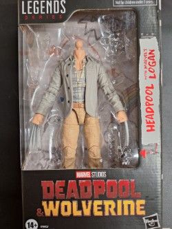 **MISSING HEAD AND ALL ACCESSORIES**Marvel Legends Series Logan and Headpool (Deadpool & Wolverine) **MISSING HEAD AND ALL ACCESSORIES**Marvel Legends Series Logan and Headpool (Deadpool & Wolverine)