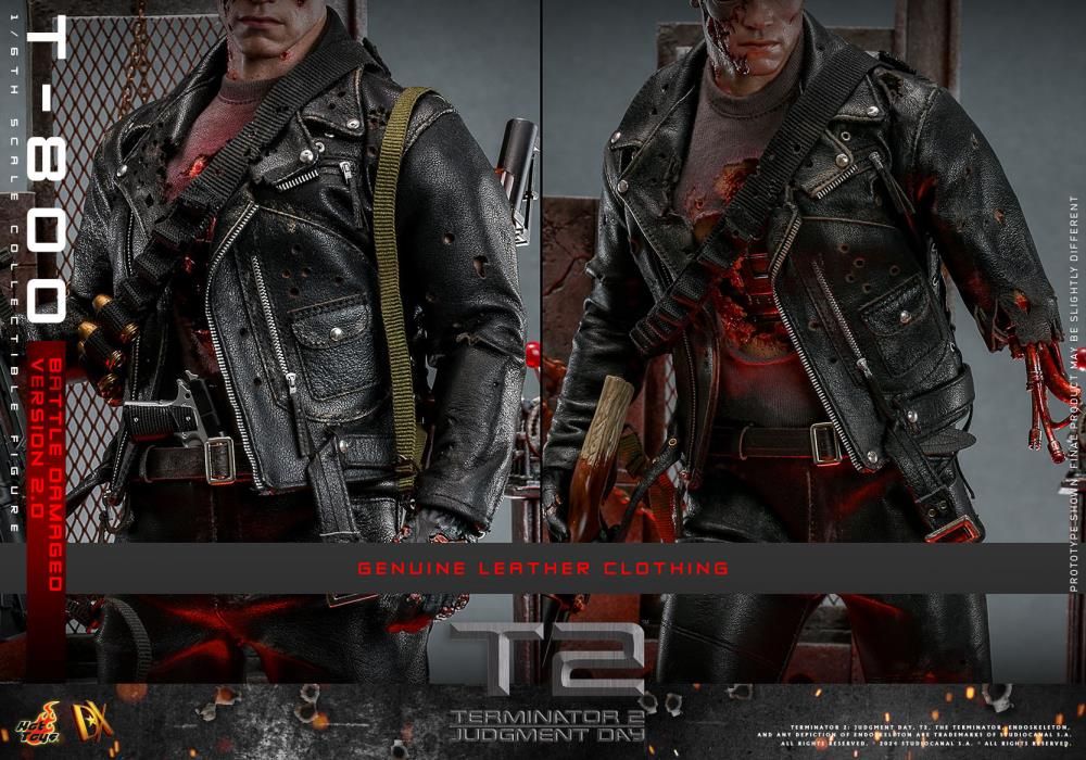 PRE ORDER*** Hot Toys Terminator 2 Judgement Day: T 800 (Battle