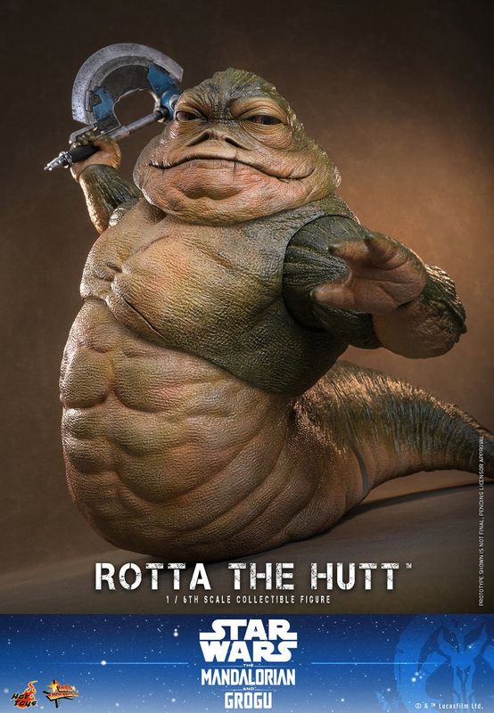 **PRE-ORDER** Hot Toys Star Wars: The Mandalorian and Grogu 1/6 Scale - Rotta The Hutt Figure **PRE-ORDER** Hot Toys Star Wars: The Mandalorian and Grogu 1/6 Scale - Rotta The Hutt Figure