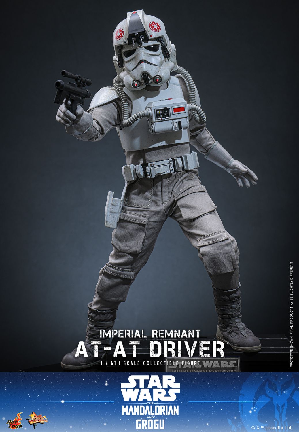 ***PRE ORDER*** Hot Toys 1/6 Star Wars The Mandalorian and Grogu -Imperial Remnant AT-AT Driver