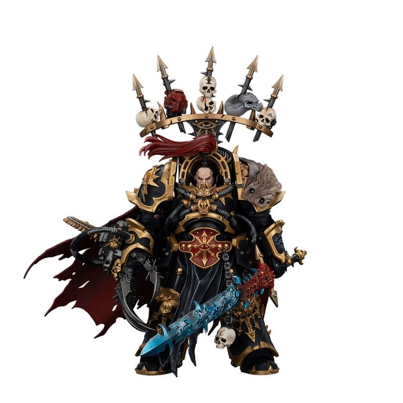 Joy Toy Warhammer 40,000 Action Figure Black Legion Abaddon the Despoiler with Drach'nyen and the Talo 16 cm Joy Toy Warhammer 40,000 Action Figure Black Legion Abaddon the Despoiler with Drach'nyen and the Talo 16 cm