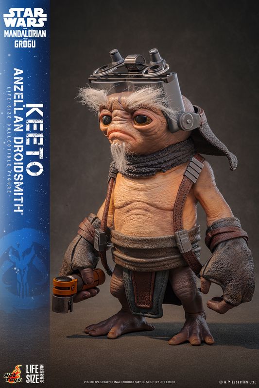 ***PRE ORDER*** Hot Toys Star Wars The Mandalorian and Grogu Life-Size Anzellan Droidsmith -Keeto ***PRE ORDER*** Hot Toys Star Wars The Mandalorian and Grogu Life-Size Anzellan Droidsmith -Keeto