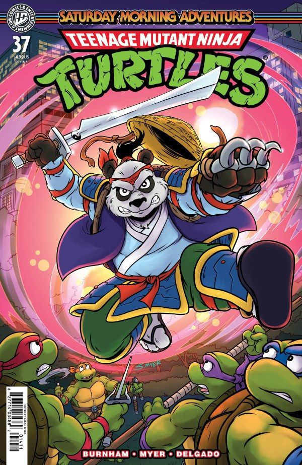 TMNT SATURDAY MORNING ADVENTURES #37 CVR A SARAH MYER IDW COMICS (27th May 2026)