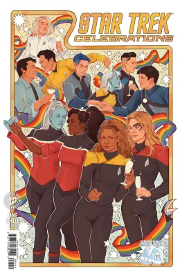 STAR TREK CELEBRATIONS 2026 CVR A ADELLE KINCEL IDW COMICS (27th May 2026)