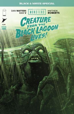 CREATURE FROM THE BLACK LAGOON LIVES B&W SPECIAL #1 CVR A IMAGE COMICS (27th May 2026)