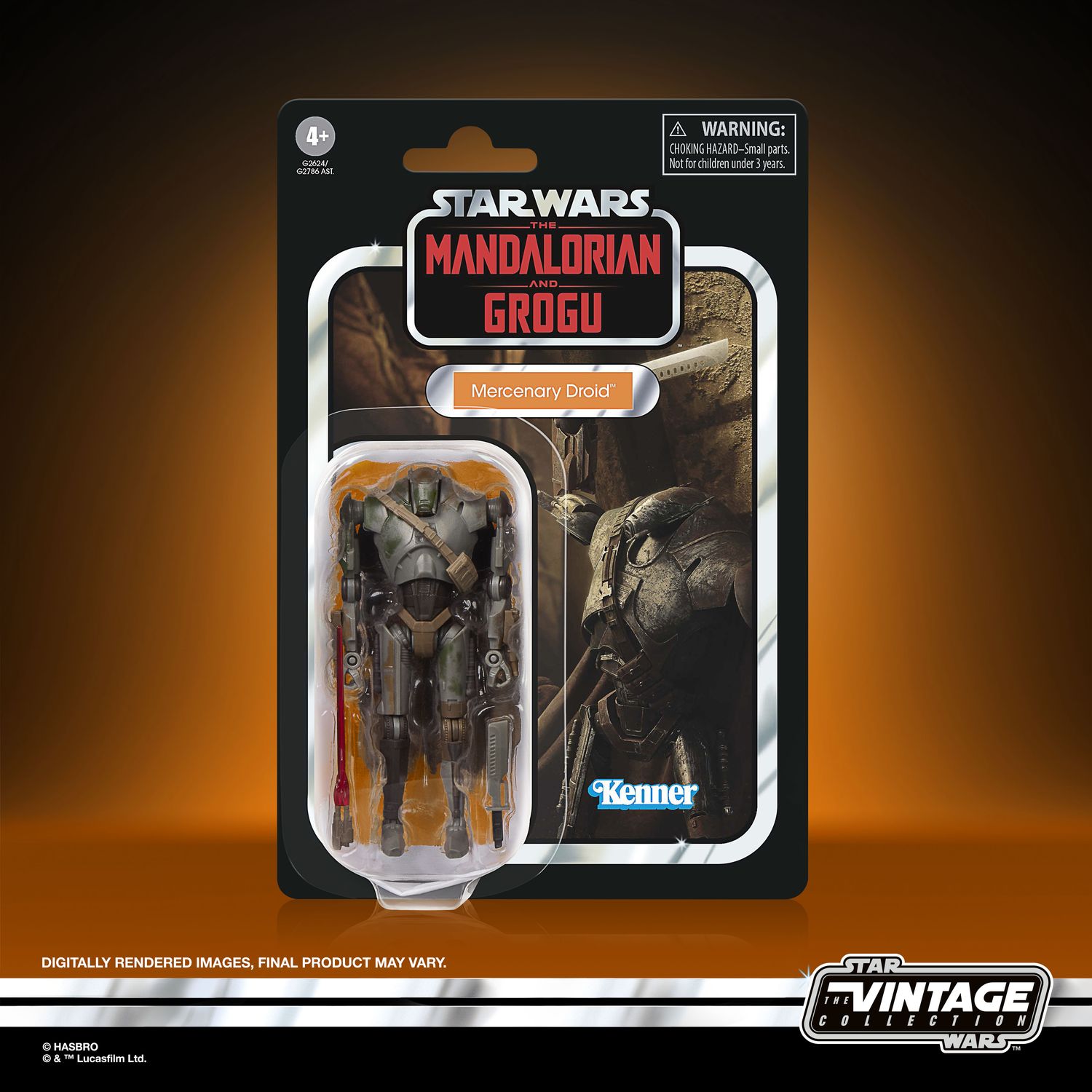 ***PRE ORDER*** Star Wars The Vintage Collection - The Mandalorian and Grogu - Mercenary Droid Action Figure ***PRE ORDER*** Star Wars The Vintage Collection - The Mandalorian and Grogu - Mercenary Droid Action Figure