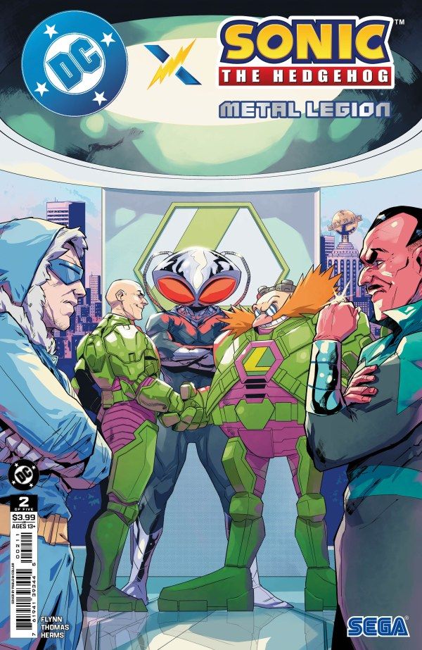 DC X SONIC HEDGEHOG THE METAL LEGION #2 CVR A COLL DC COMICS (3rd June 2026)