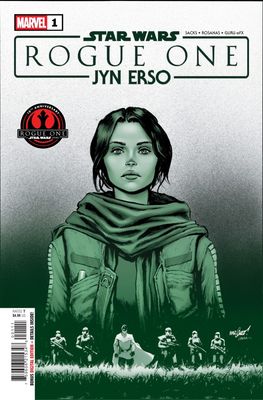 STAR WARS ROGUE ONE JYN ERSO #1 CVR A DAVID MARQUE MARVEL COMICS (3rd June 2026)