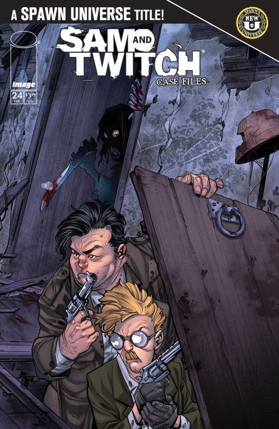 SPAWN SAM AND TWITCH CASE FILES #24 CVR A IMAGE COMICS (3rd June 2026) SPAWN SAM AND TWITCH CASE FILES #24 CVR A IMAGE COMICS (3rd June 2026)