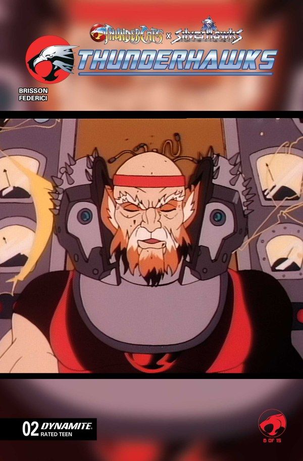 THUNDERCATS X SILVERHAWKS THUNDERHAWKS #2 CVR E ANIMATION ART VAR DYNAMITE COMICS (3rd June 2026)