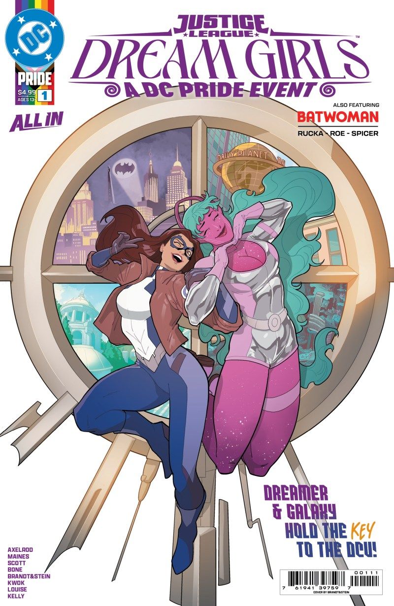 JL DREAM GIRLS DC PRIDE EVENT #1 CVR A BRANDT & STEIN DC COMICS (3rd June 2026) JL DREAM GIRLS DC PRIDE EVENT #1 CVR A BRANDT & STEIN DC COMICS (3rd June 2026)