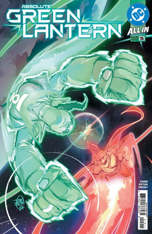 ABSOLUTE GREEN LANTERN #15 CVR A JAHNOY LINDSAY DC COMICS (3rd June 2026) ABSOLUTE GREEN LANTERN #15 CVR A JAHNOY LINDSAY DC COMICS (3rd June 2026)