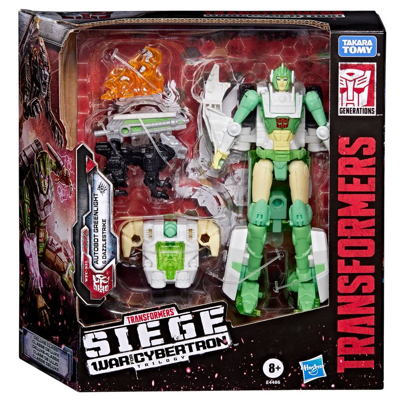 ***PRE ORDER*** Transformers Generations War for Cybertron: Siege Deluxe Class Autobot Greenlight Action Figure