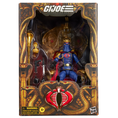 ***PRE ORDER*** G.I. Joe Classified Series #221, Cobra Commander in dress uniform Action Figure & throne ***PRE ORDER*** G.I. Joe Classified Series #221, Cobra Commander in dress uniform Action Figure & throne