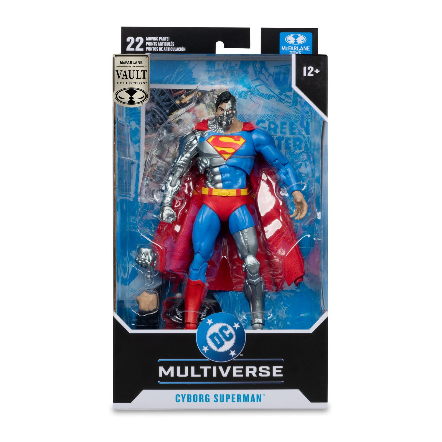 ***PRE ORDER*** MCFARLANE TOYS VAULT COLLECTION 7 ***PRE ORDER*** MCFARLANE TOYS VAULT COLLECTION 7" Cyborg Superman