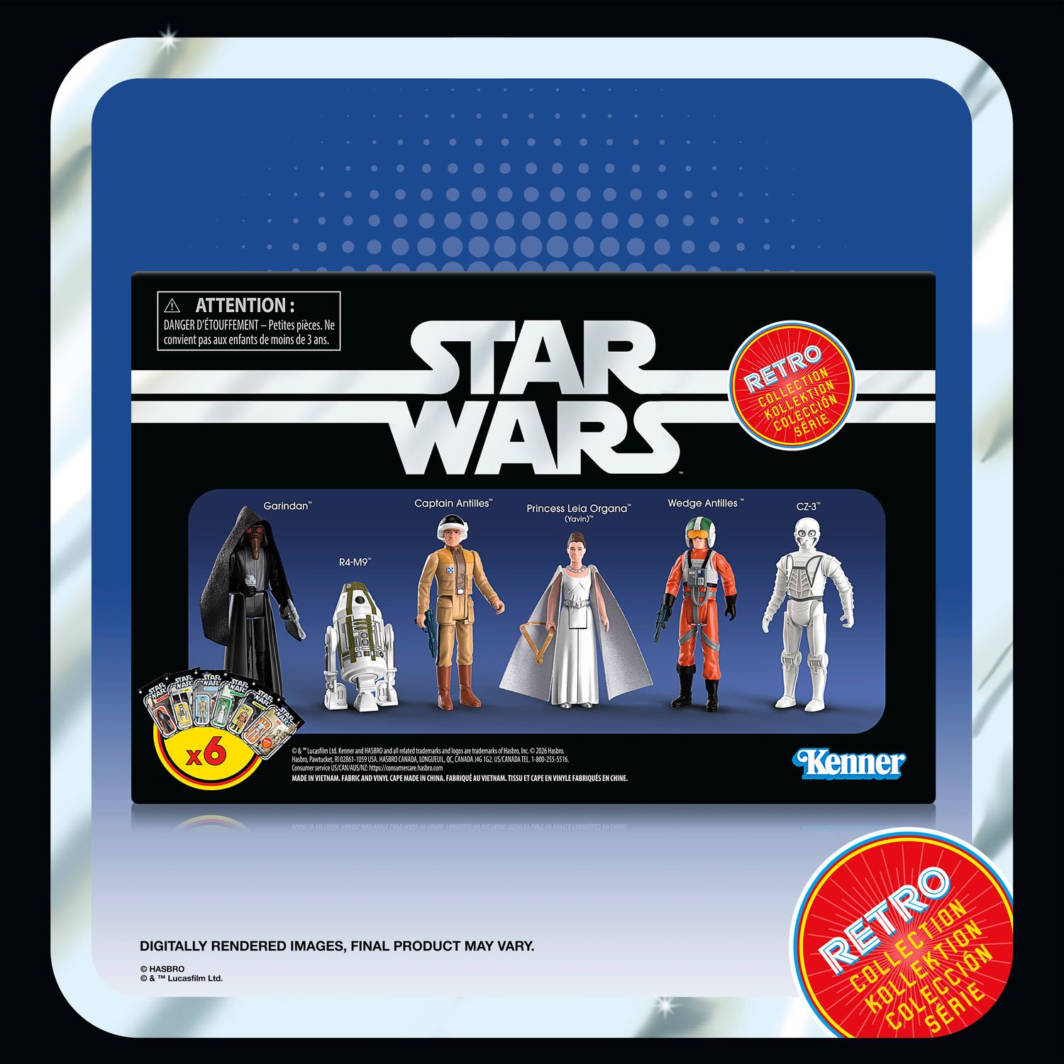 ***PRE ORDER*** Star Wars Retro Collection Star Wars: A New Hope Episode IV 3.75 Inch Action Figure Multipack ***PRE ORDER*** Star Wars Retro Collection Star Wars: A New Hope Episode IV 3.75 Inch Action Figure Multipack