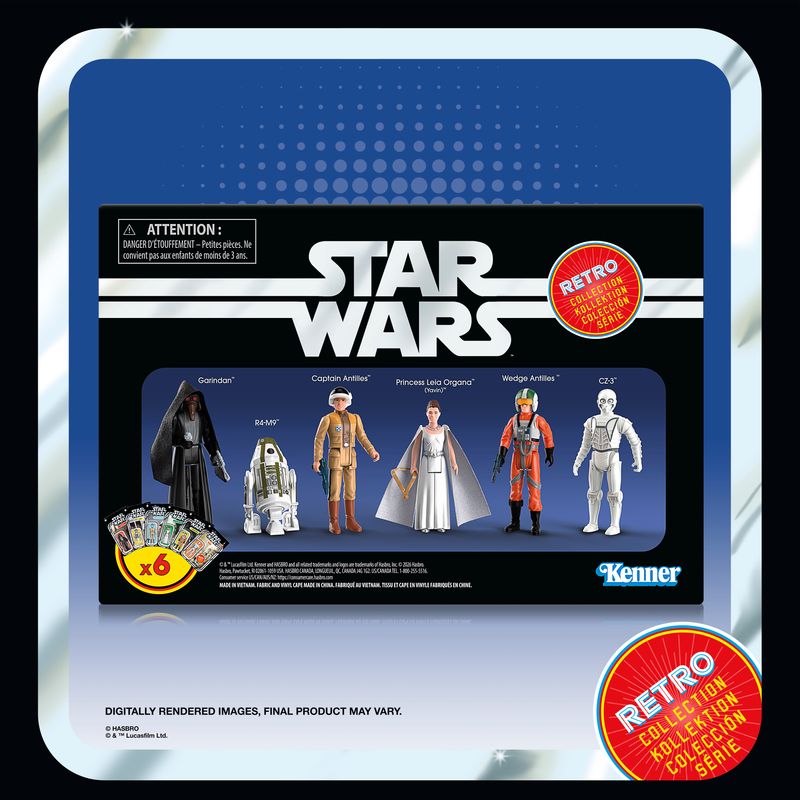 ***PRE ORDER*** Star Wars Retro Collection Star Wars: A New Hope Episode IV 3.75 Inch Action Figure Multipack ***PRE ORDER*** Star Wars Retro Collection Star Wars: A New Hope Episode IV 3.75 Inch Action Figure Multipack
