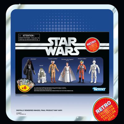 ***PRE ORDER*** Star Wars Retro Collection Star Wars: A New Hope Episode IV 3.75 Inch Action Figure Multipack ***PRE ORDER*** Star Wars Retro Collection Star Wars: A New Hope Episode IV 3.75 Inch Action Figure Multipack