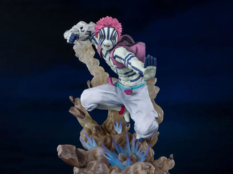 **PRE ORDER** BANDAI FIGUARTSZERO Demon Slayer: Kimetsu no Yaiba the Movie: Mugen Train Akaza (Upper Three) Re-Issue **PRE ORDER** BANDAI FIGUARTSZERO Demon Slayer: Kimetsu no Yaiba the Movie: Mugen Train Akaza (Upper Three) Re-Issue