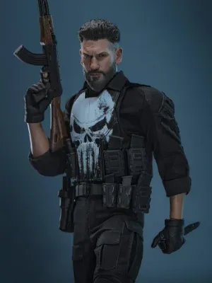 ***PRE ORDER*** Hot Toys 1/6th Scale The Punisher - The Punisher: One Last Kill Collectible Figure ***PRE ORDER*** Hot Toys 1/6th Scale The Punisher - The Punisher: One Last Kill Collectible Figure