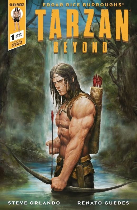 TARZAN BEYOND #1 CVR A AGUSTIN ALESSIO ALIEN BOOKS (10th June 2026)
