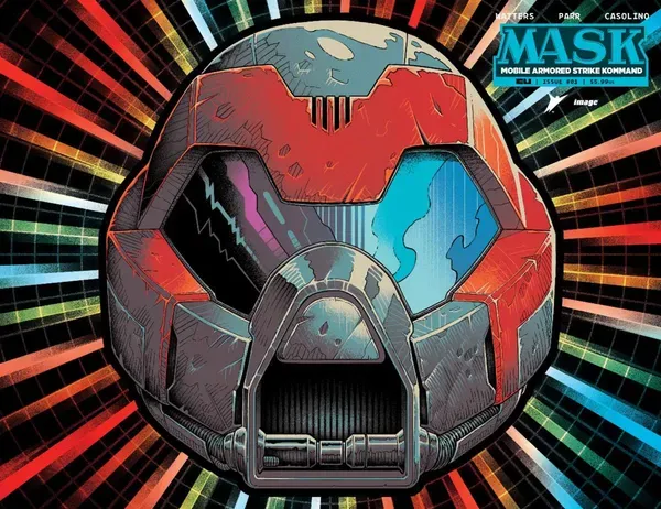 MASK #1 CVR P DIE CUT FOIL MASK VAR IMAGE COMICS (10th June 2026) MASK #1 CVR P DIE CUT FOIL MASK VAR IMAGE COMICS (10th June 2026)