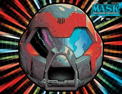 MASK #1 CVR P DIE CUT FOIL MASK VAR IMAGE COMICS (10th June 2026) MASK #1 CVR P DIE CUT FOIL MASK VAR IMAGE COMICS (10th June 2026)
