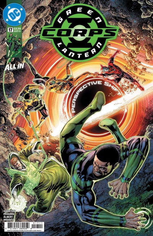 GREEN LANTERN CORPS #17 CVR A FERNANDO PASARIN OCLAIR ALBERT DC COMICS (10th June 2026)