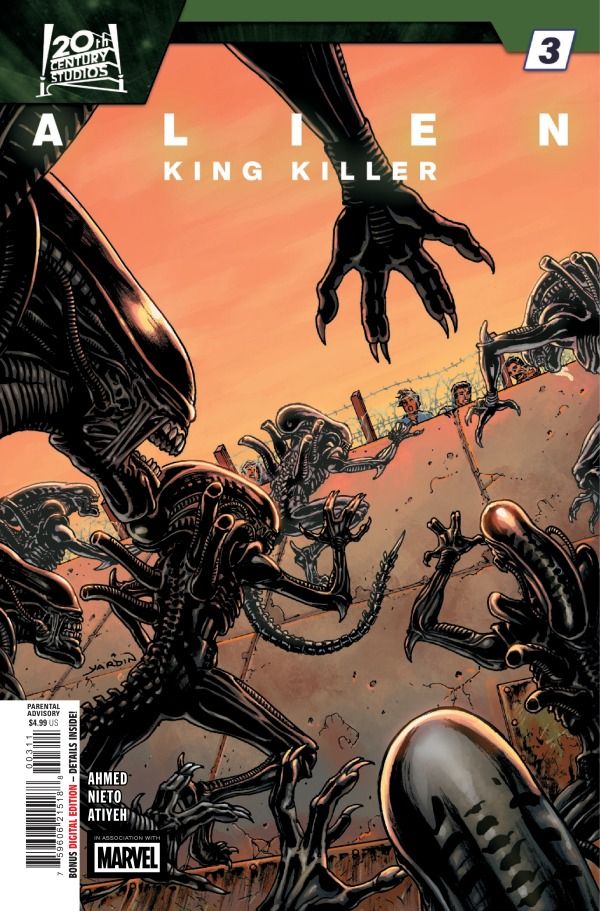 ALIEN KING KILLER #3 CVR A DAVID YARDIN MARVEL COMICS (10th June 2026)