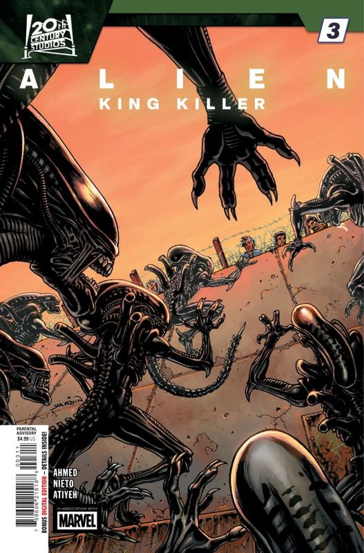 ALIEN KING KILLER #3 CVR A DAVID YARDIN MARVEL COMICS (10th June 2026)